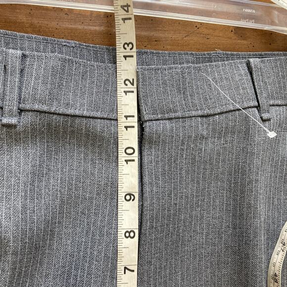 Levi's Action Mens Vtg Suit Sz 44L 36X30 Gray Pinstripe 70s Retro Single Vented - Picture 13 of 16